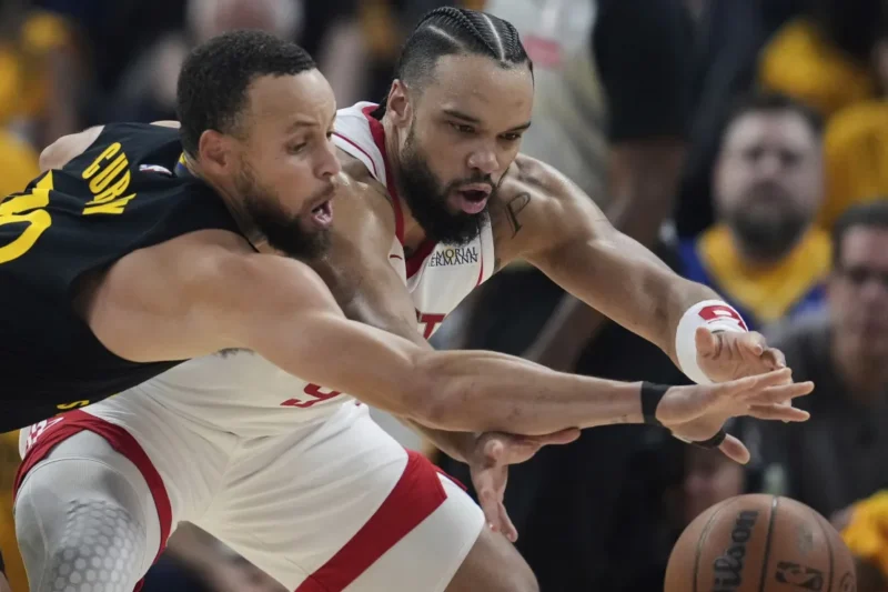 Rockets vencen a los Warriors de Curry y Butler para llevar la serie al límite