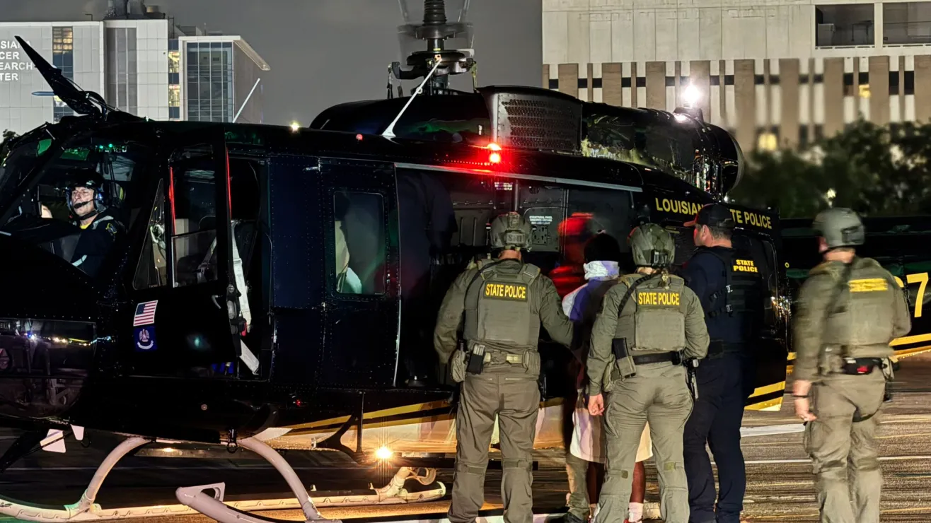 Capturan a 3 de los 10 reclusos que escaparon de una cárcel de Nueva Orleans Capturan a 3 de los 10 reclusos que escaparon de una cárcel de Nueva Orleans