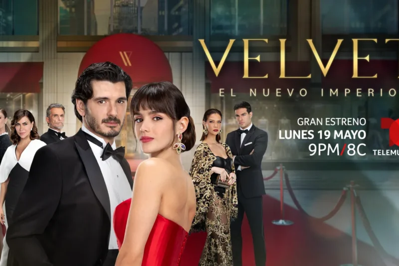 Samantha Siqueiros y Yon González hablan los desafíos de protagonizar “Velvet, el nuevo imperio”