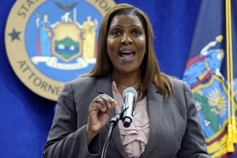 La Justicia de EE.UU. investiga a la fiscal general de Nueva York