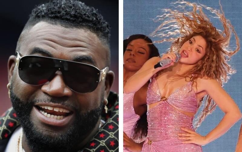 Shakira reto a David Ortiz a bailar en Fenway Park su gira 2025