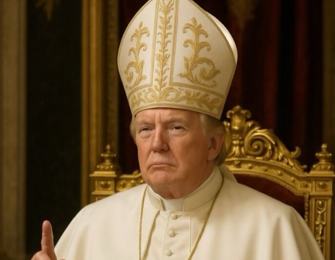 Donald Trump publica foto vestido de ¨El Papa¨