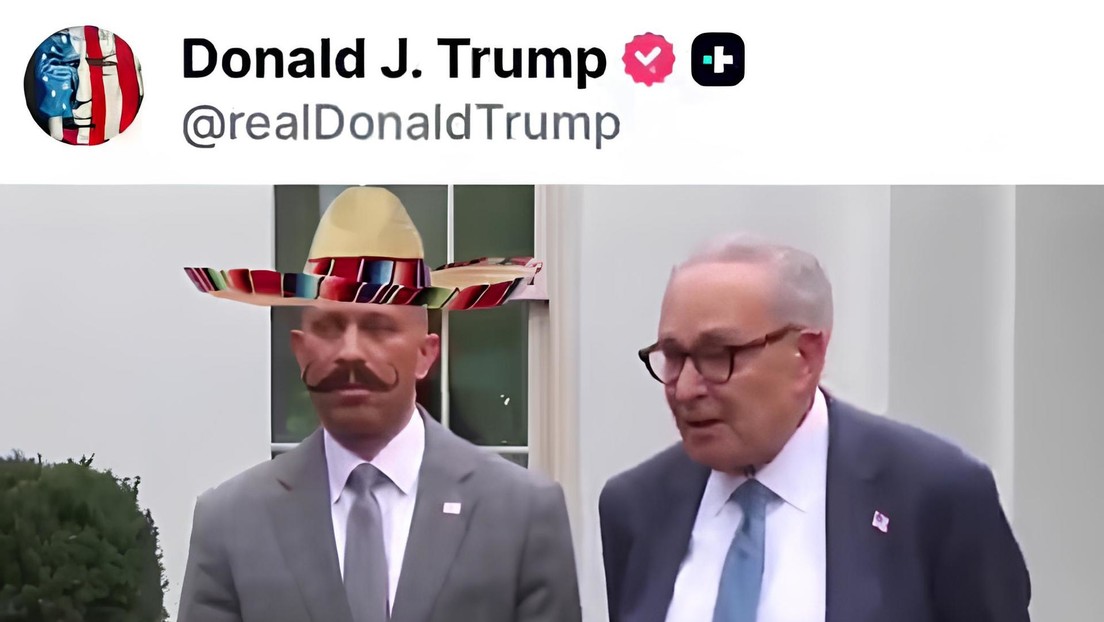 Video manipulado de Trump muestra al jefe demócrata lanzando ofensas contra su propia organización