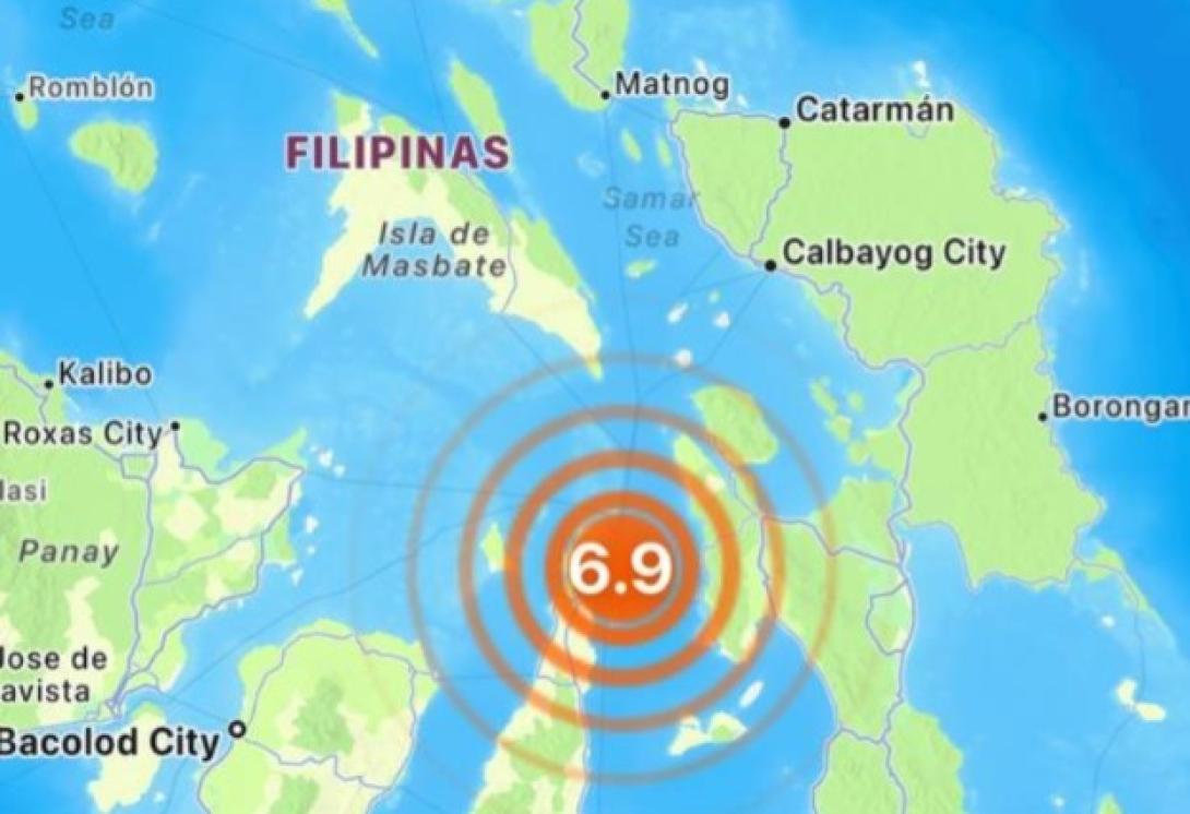 Temblor potente despierta alarma en el corazón de Filipinas: región central afectada