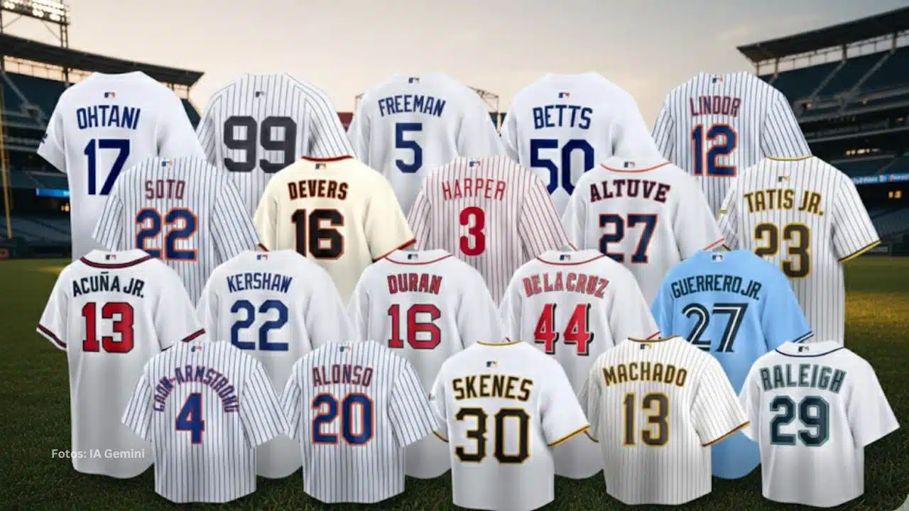 Shohei Ohtani encabeza la lista de camisetas más populares de la MLB 2025