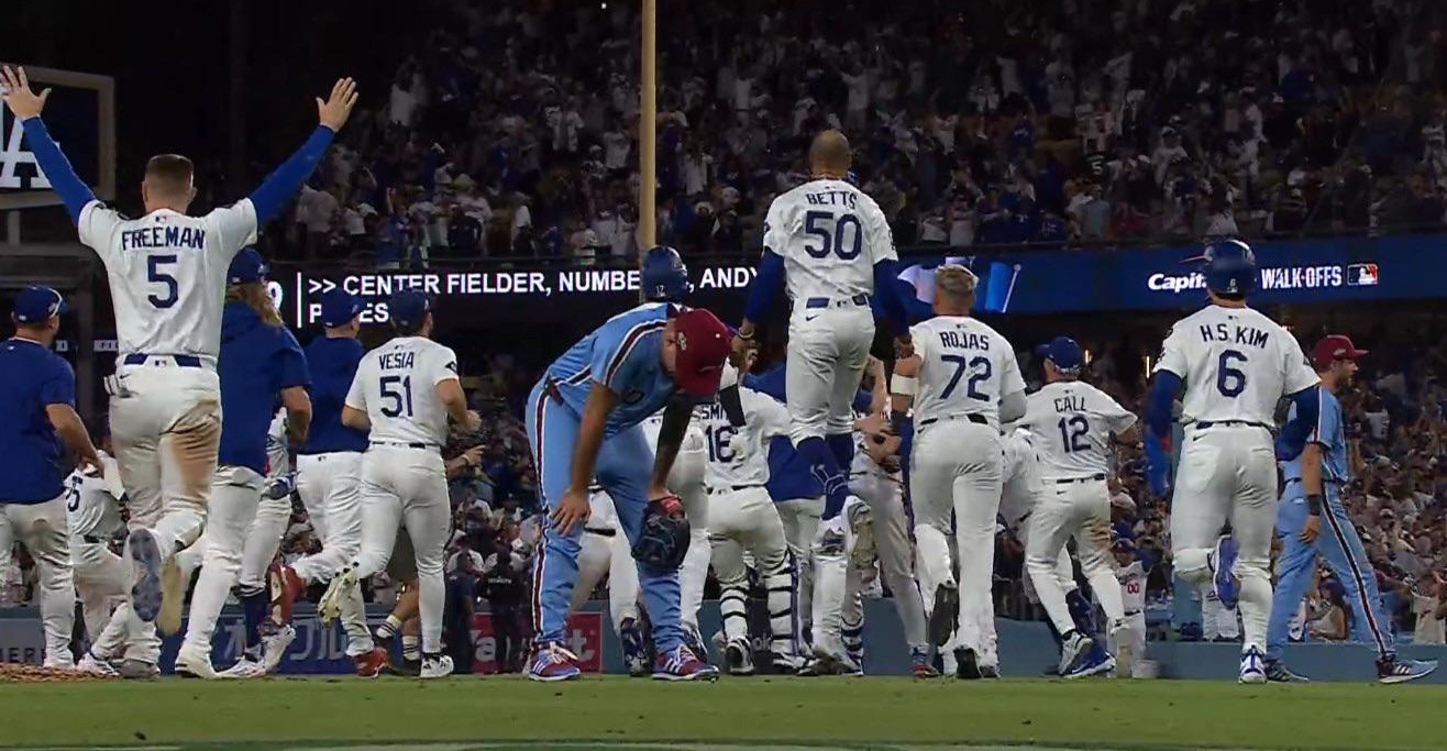 Los Dodgers dejan atrás a los Filis y se meten en su cuarta serie de campeonato