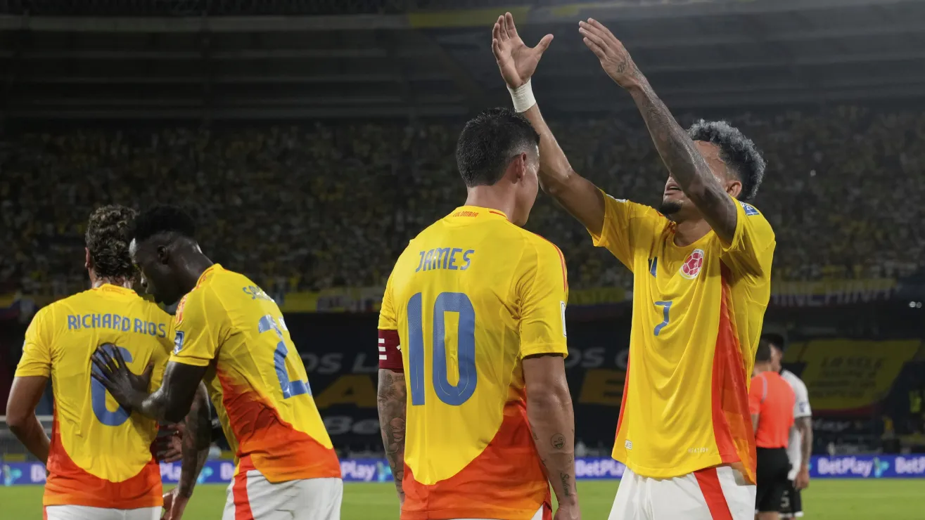 Luis Díaz y James Rodríguez encabezan a Colombia en duelo contra México