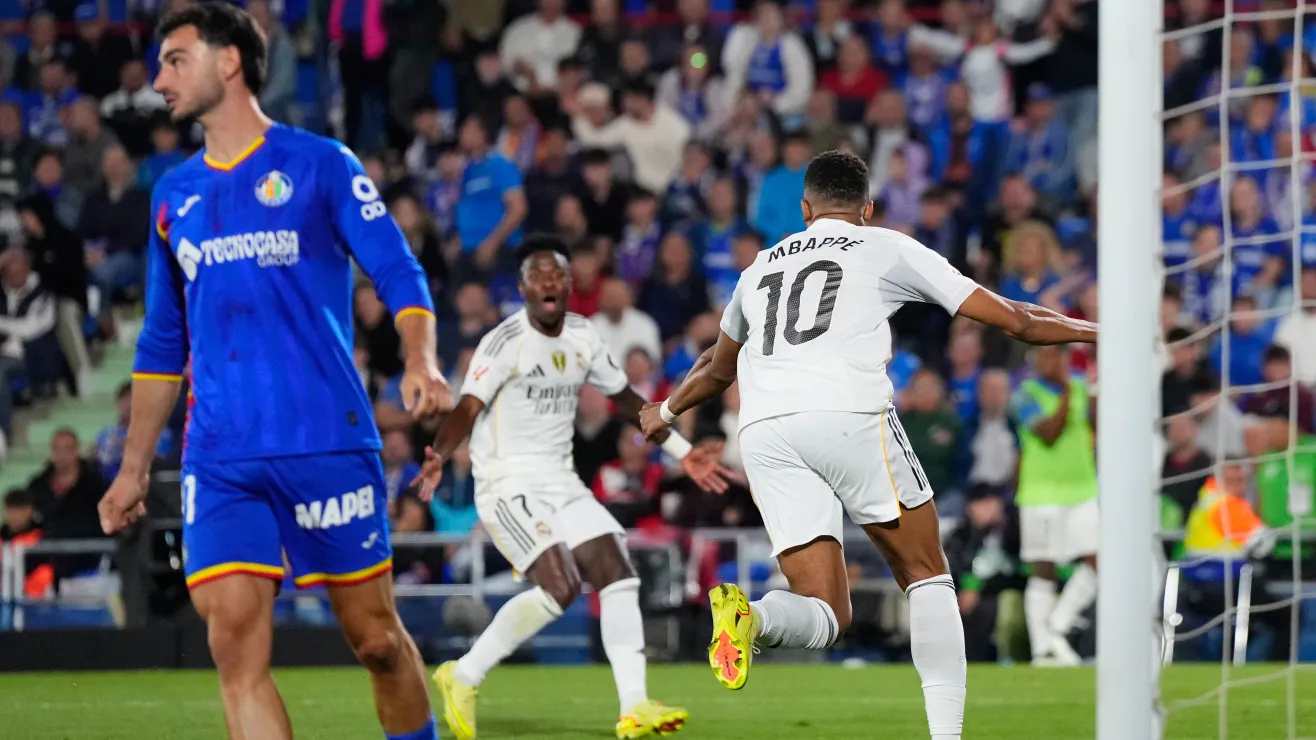 El Real Madrid se mantiene en la cima rumbo al Clásico tras derrotar al Getafe
