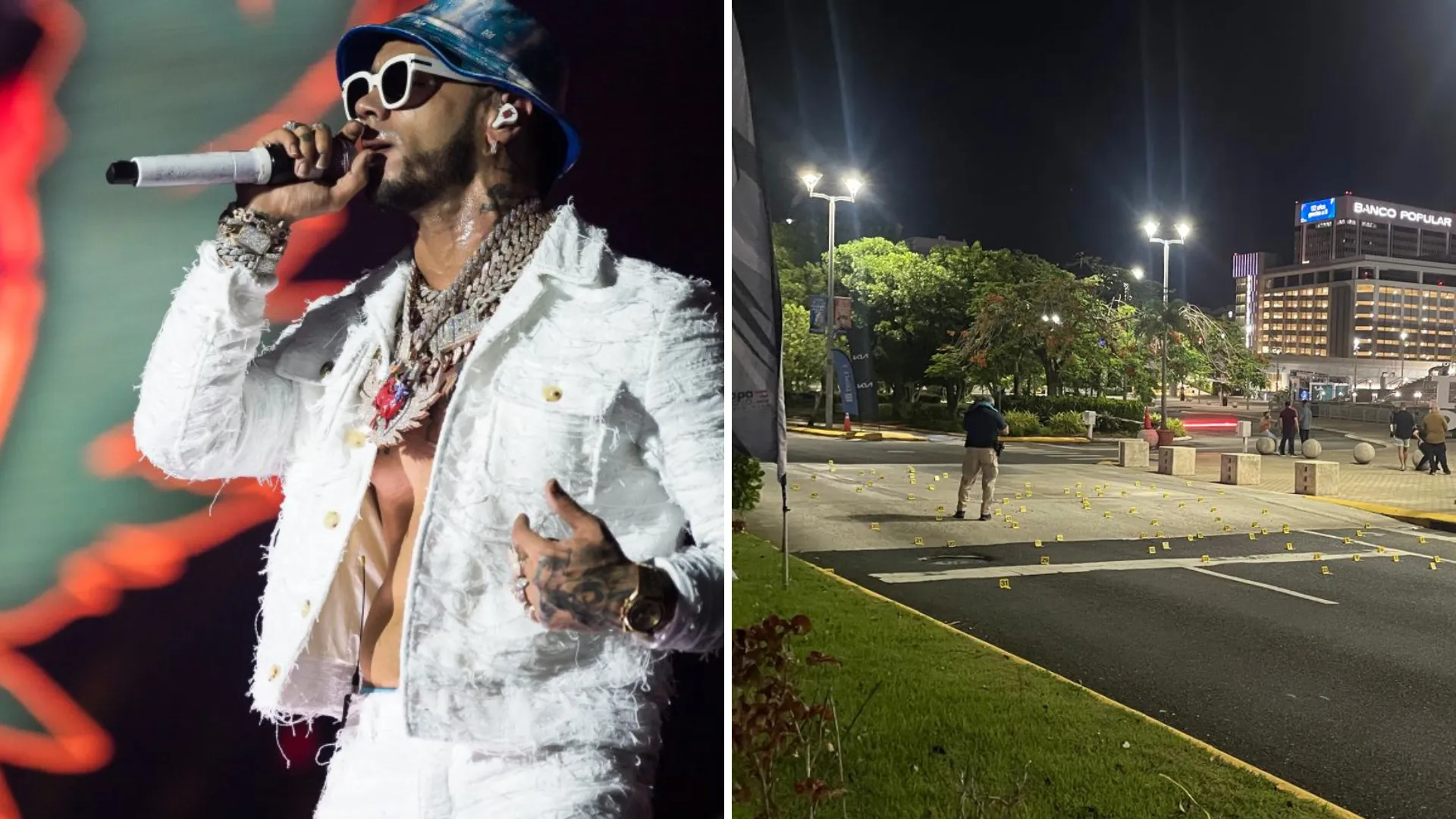 Balacera en el Choliseo podría tener vínculos con Anuel AA, según indaga la policía