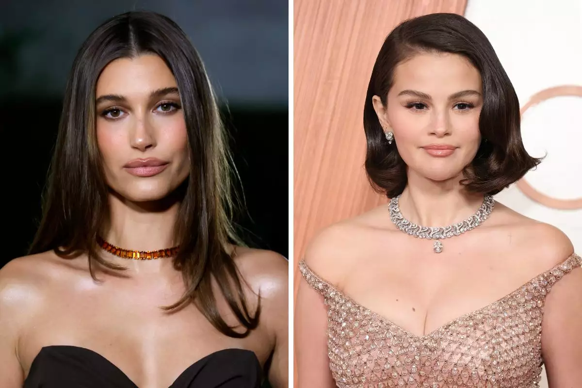 Hailey Bieber aclara que no existe ninguna enemistad con Selena Gómez