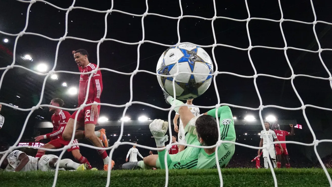Liverpool resurge con fuerza y derrota al Real Madrid en la Champions League