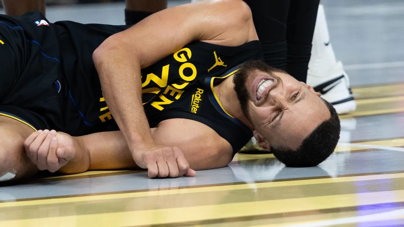 Warriors quedan sin su estrella Stephen Curry por varios días