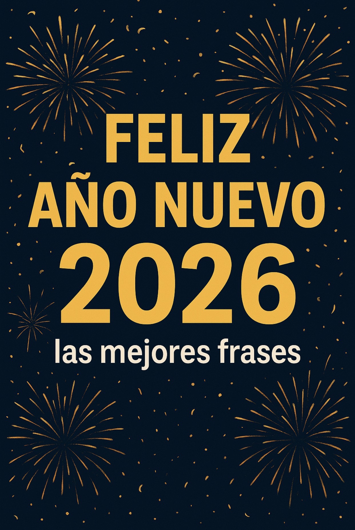 Feliz Año Nuevo 2026: las mejores frases para inspirar, agradecer y celebrar el comienzo del nuevo año