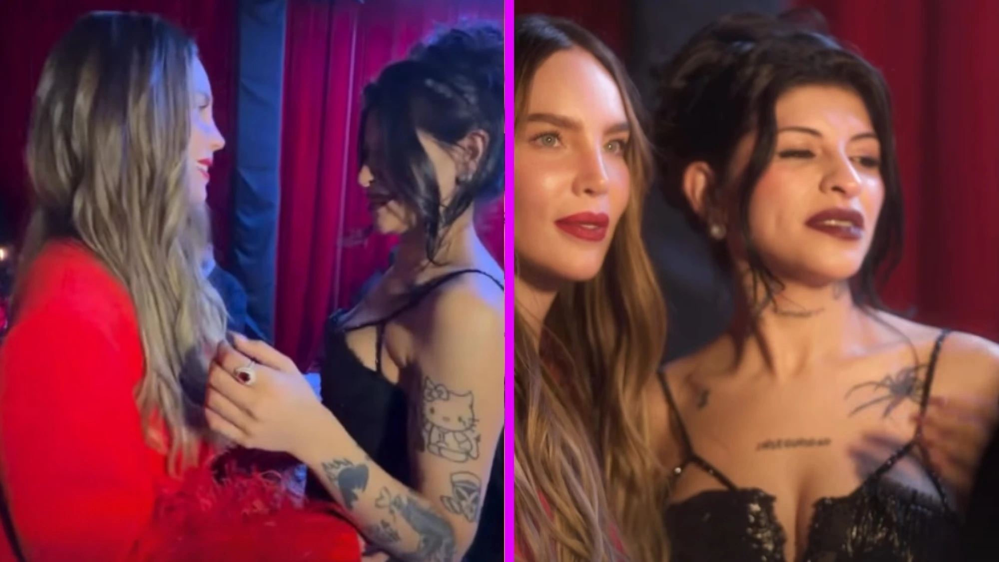 Cazzu y Belinda sorprenden al aparecer juntas en un encuentro inolvidable