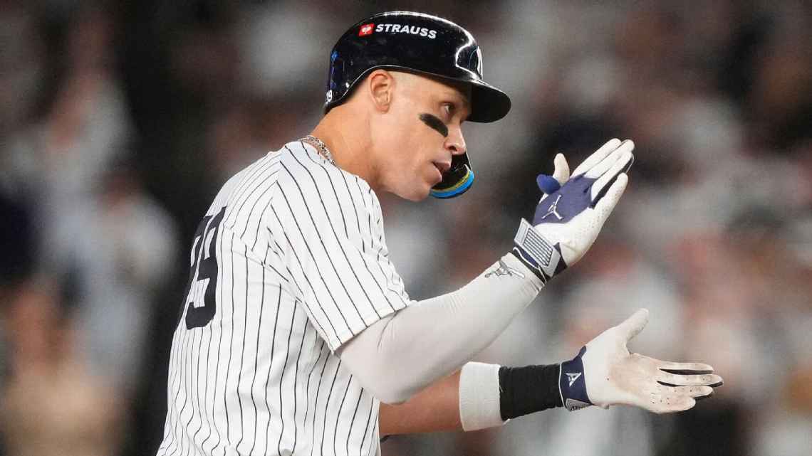 Aaron Judge vuelve a brillar: obtiene su tercer MVP y revalida en la Liga Americana