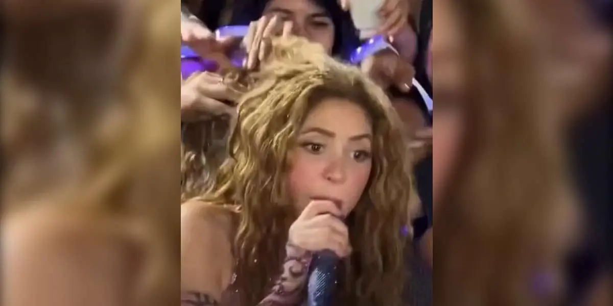 “Momento tenso: fan agarra del cabello a Shakira durante show en Chile”