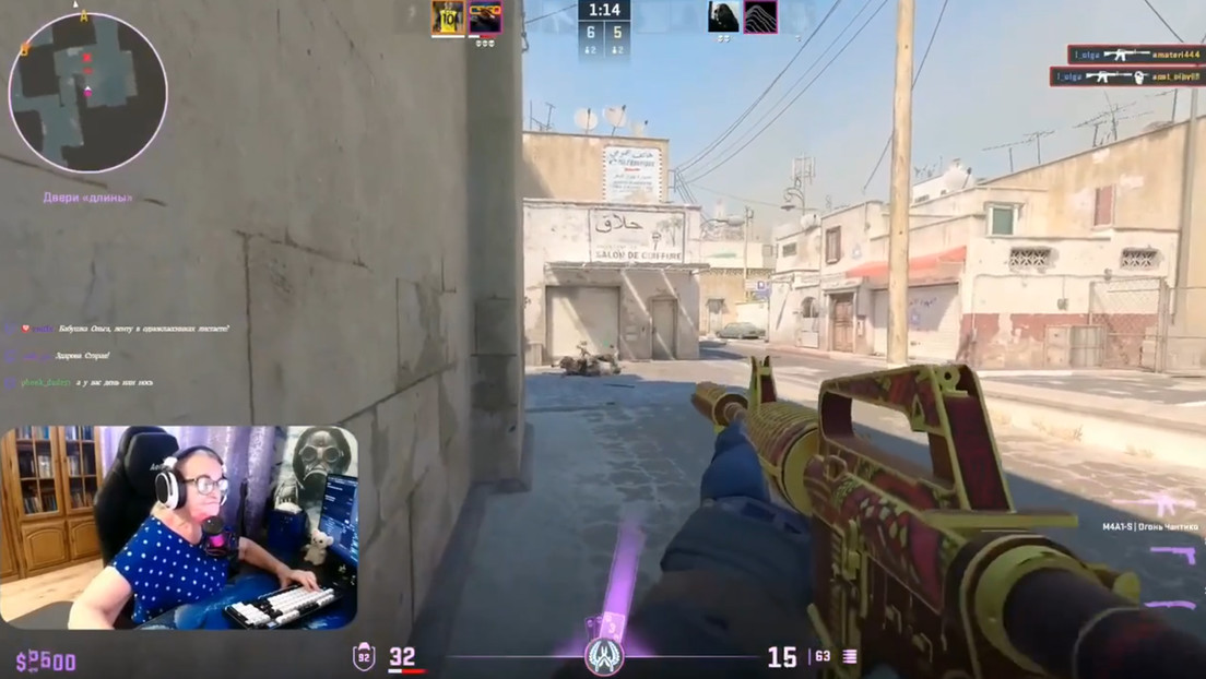Gamer rusa de la tercera edad sorprende al mundo con nominación por su talento en Counter-Strike