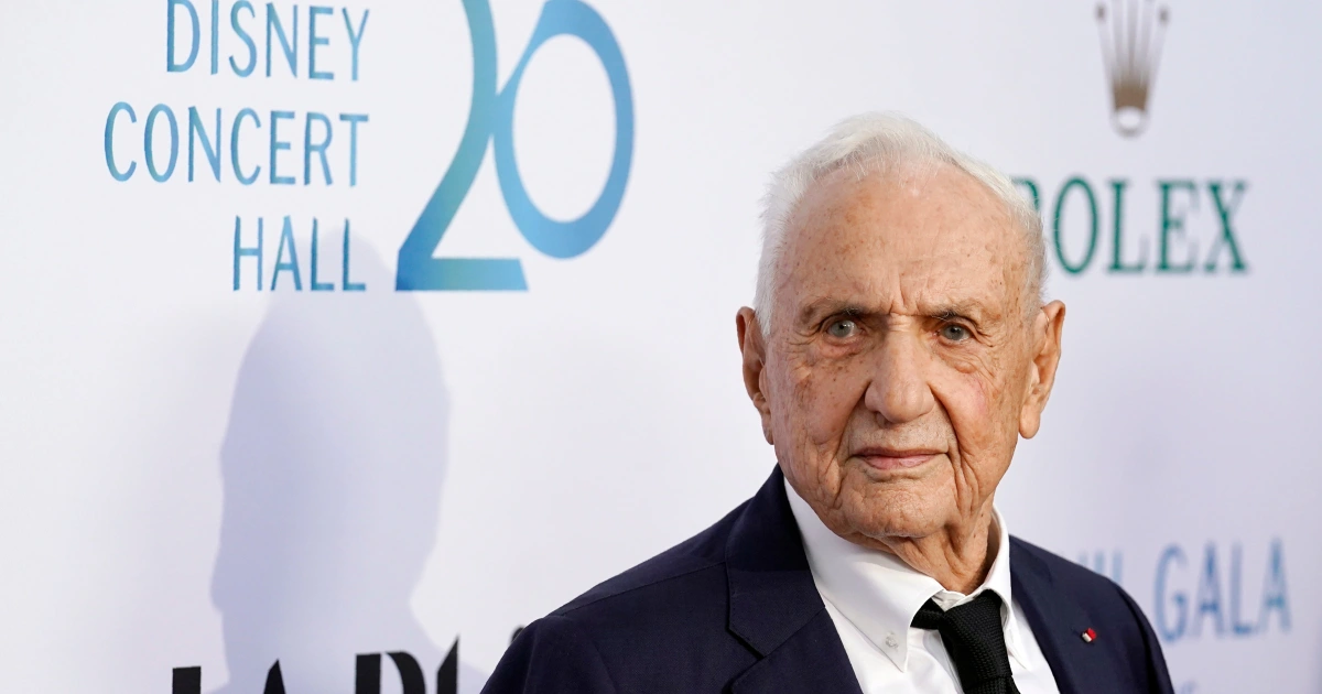 Fallece a los 96 años Frank Gehry, el visionario maestro detrás del Guggenheim de Bilbao