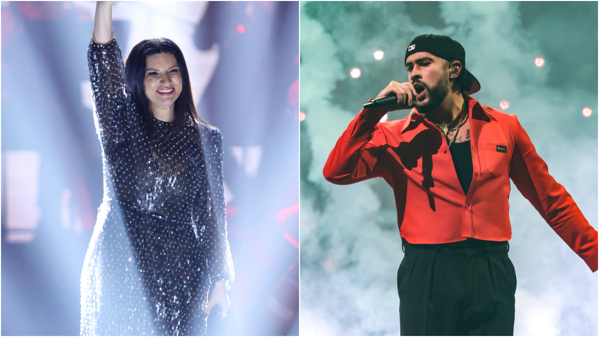 Laura Pausini revela el curioso momento que compartió con Bad Bunny