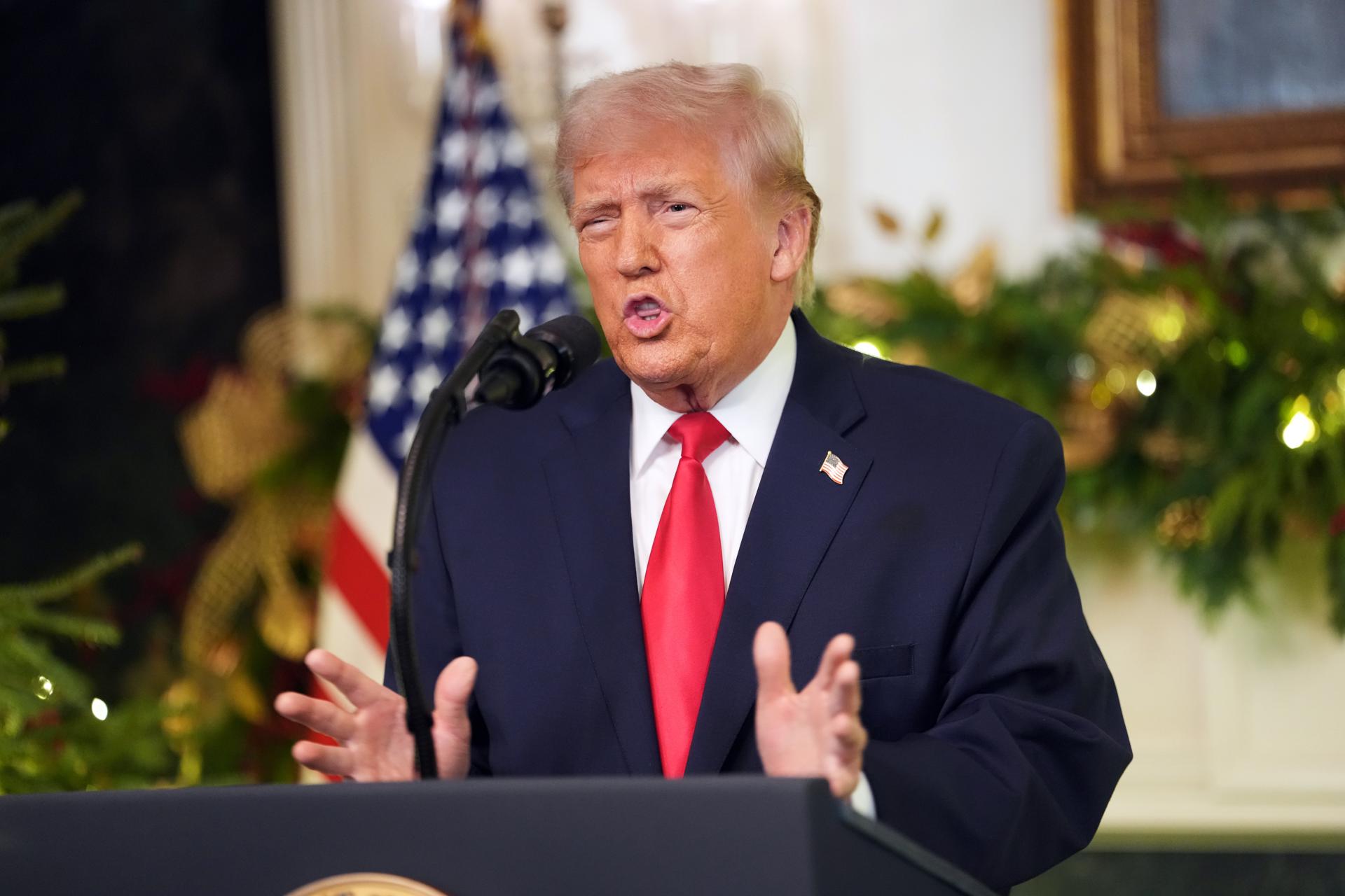 Trump no descarta un conflicto armado con Venezuela