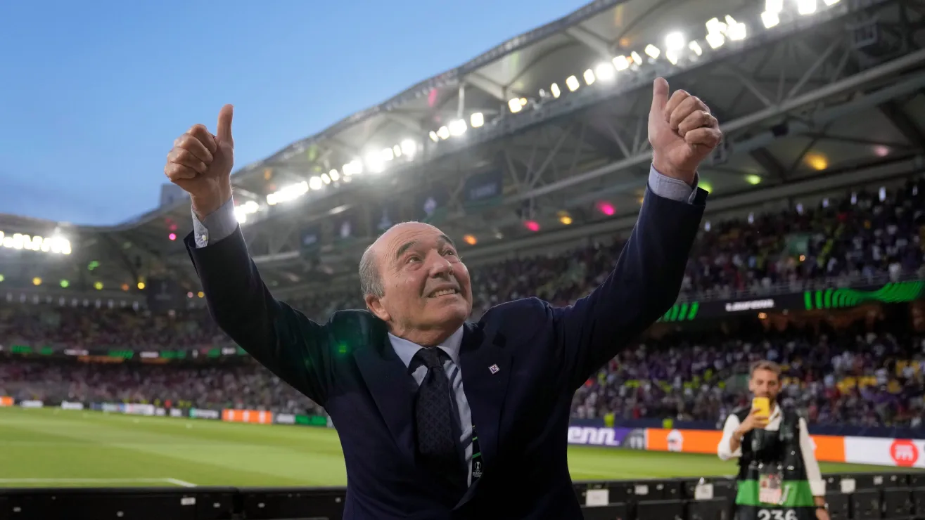 Conmoción en el fútbol por la muerte de Rocco Commisso, dueño de la Fiorentina