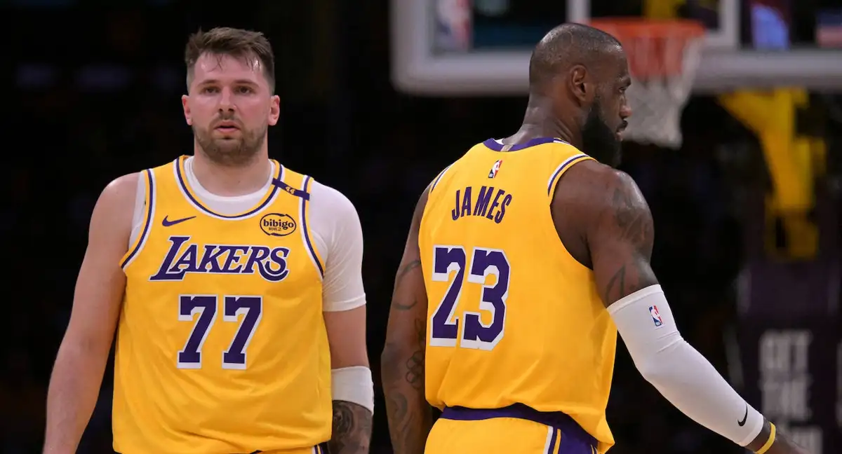 Los retos de los Lakers con LeBron James y Luka Doncic en la cancha