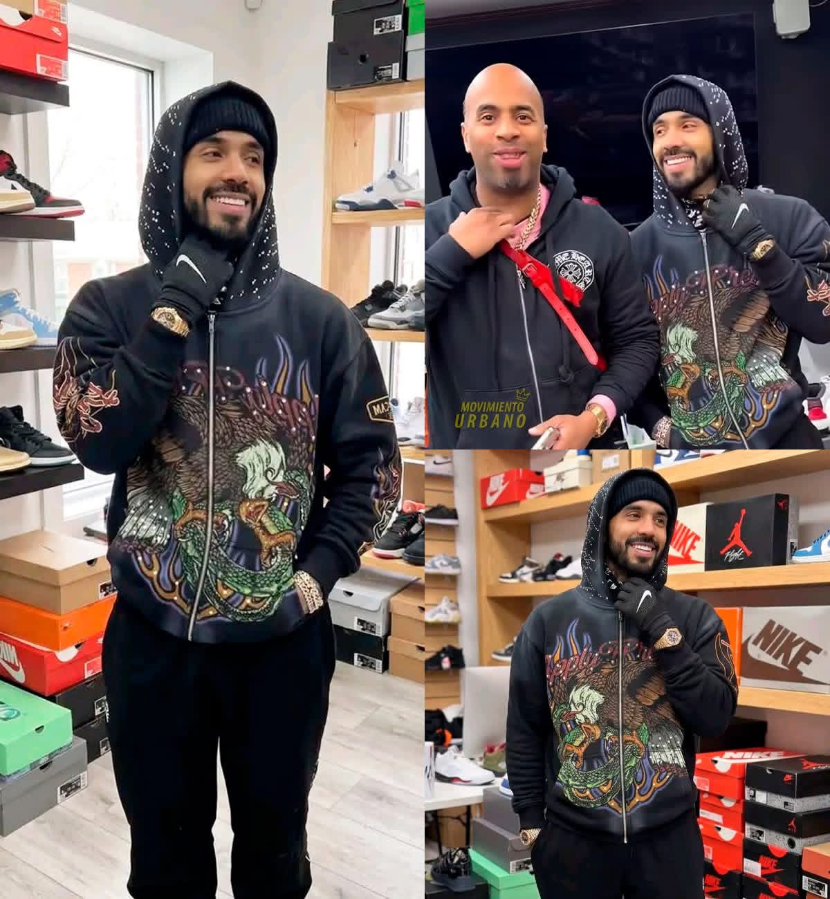 Anuel AA reaparece en redes con mejor apariencia y acaba con los rumores sobre su salud