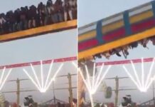 Colapso de atracción en feria india deja varios heridos y genera pánico