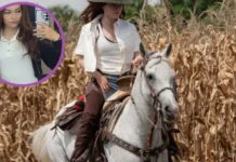 La especialista detrás de las escenas a caballo que da vida a las hazañas de Angélique Boyer