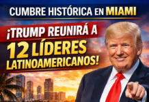 Leavitt confirma cumbre histórica en Miami: Trump reunirá a líderes de 12 países latinoamericanos