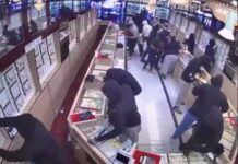 Robo relámpago en joyería de California: ladrones se llevan $1.7 millones en solo un minuto