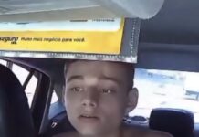 Impactante en Río de Janeiro: cámaras captan a menores robando taxi con réplica de arma