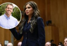 Escándalo: esposo de Kristi Noem acusado de llevar doble vida con chats fetichistas y pagos a modelos