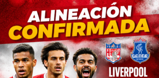 Confirmado! Liverpool FC sacude el once ante Everton FC con cuatro cambios clave