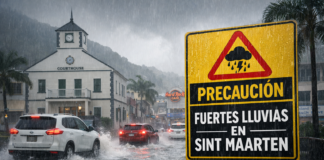 FUERTES LLUVIAS AZOTAN Sint Maarten: AUTORIDADES PIDEN EXTREMA PRECAUCIÓN