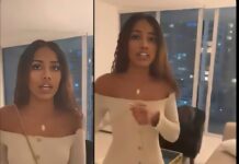 Hombre paga vacaciones de lujo a una mujer y la sorprende intentando salir de madrugada: el video se vuelve viral