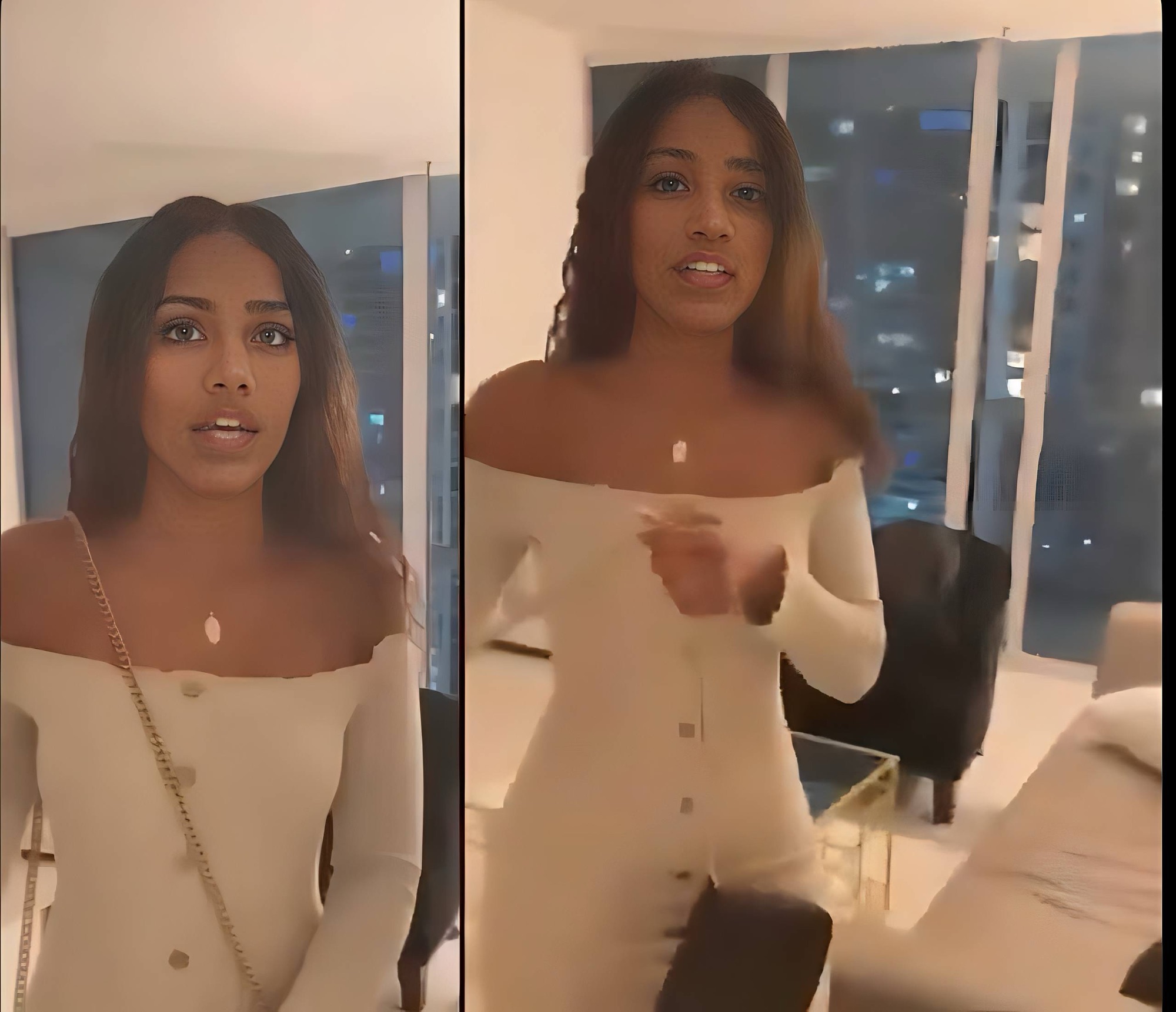 Hombre paga vacaciones de lujo a una mujer y la sorprende intentando salir de madrugada: el video se vuelve viral