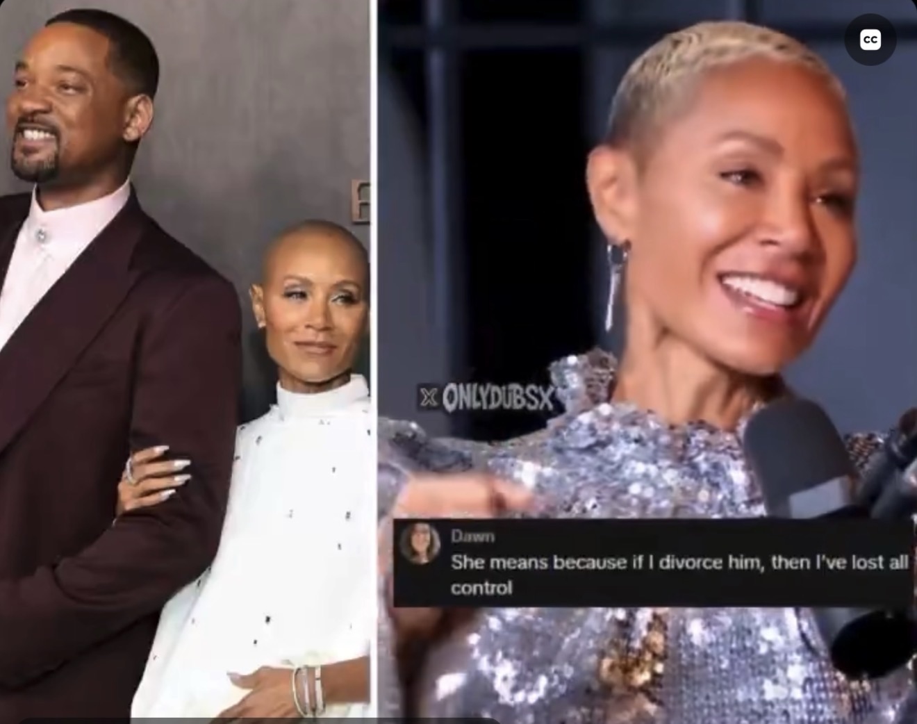 Jada Pinkett Smith rompe el silencio: “Ni todo lo que hizo Will Smith logró hacerme feliz”