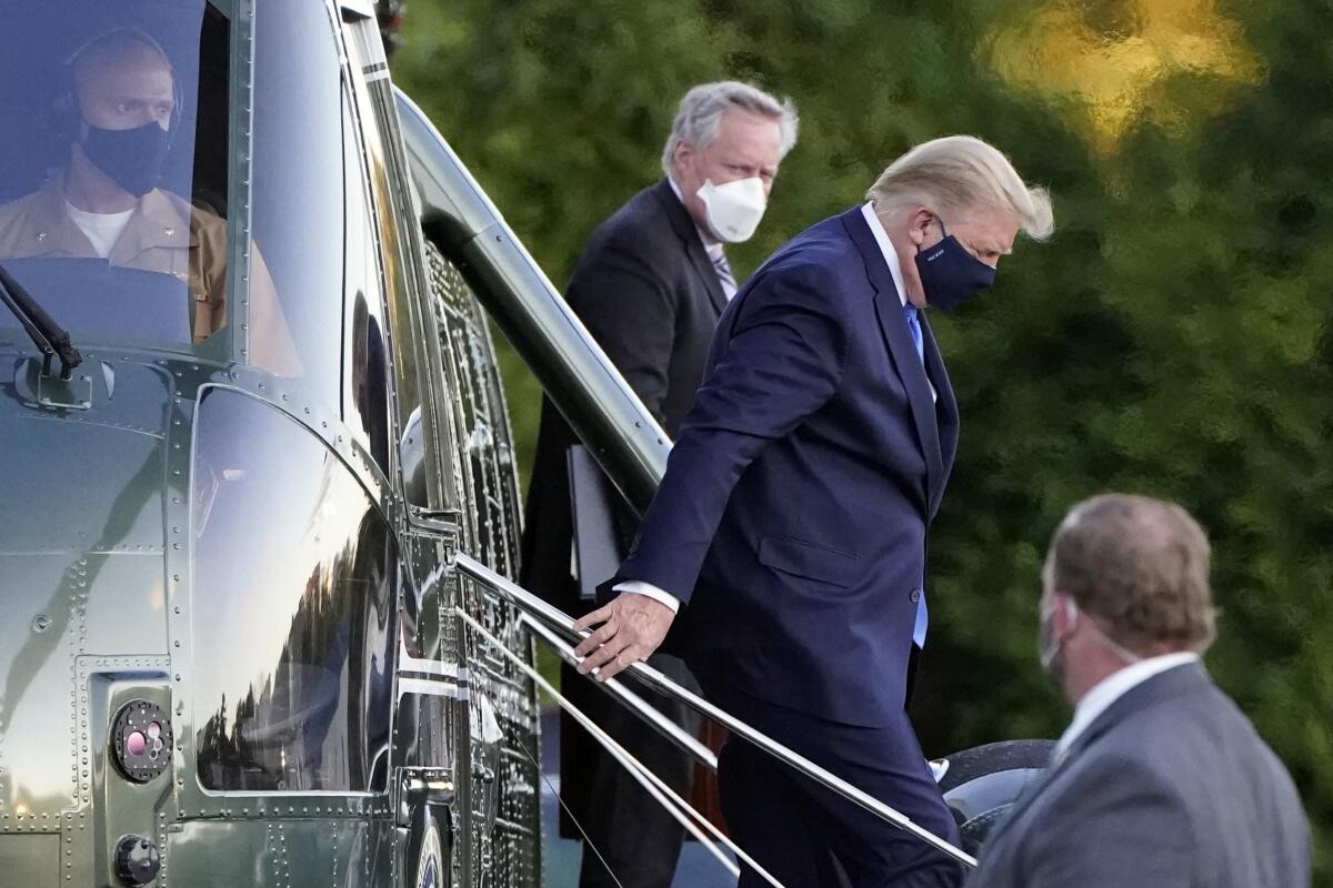 Última Hora:&nbsp;Donald Trump&nbsp;es trasladado de emergencia a un hospital y crece la preocupación