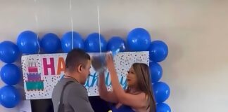 Preparó una fiesta sorpresa para su esposo… pero su reacción dejó a todos sin palabras