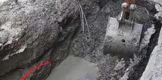 Trabajador muere sepultado tras colapso de zanja durante obra de tuberías en India | MuyViralHoy
