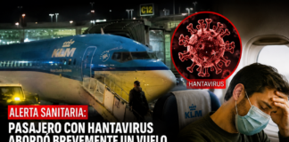 Alarma por hantavirus: pasajero enfermo fue retirado de vuelo de KLM antes del despegue y luego falleció