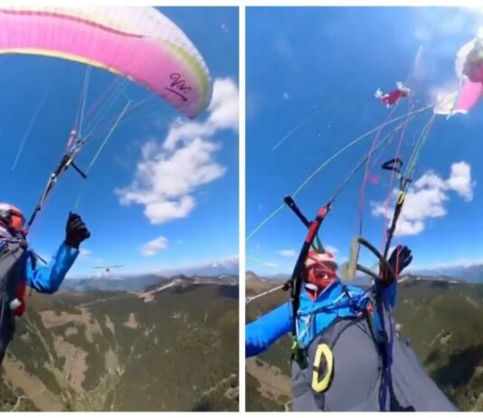 Tragedia en los cielos: avioneta choca contra deportista extrema durante vuelo en Austria