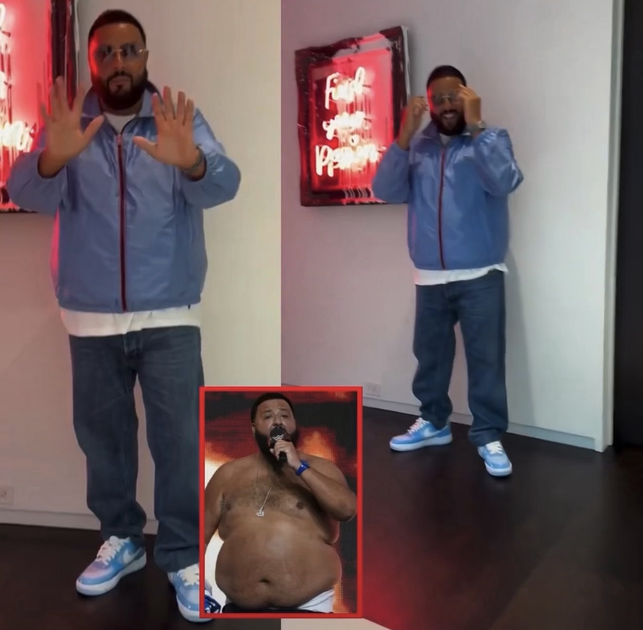 DJ Khaled se vuelve viral tras mostrar su impresionante transformación física