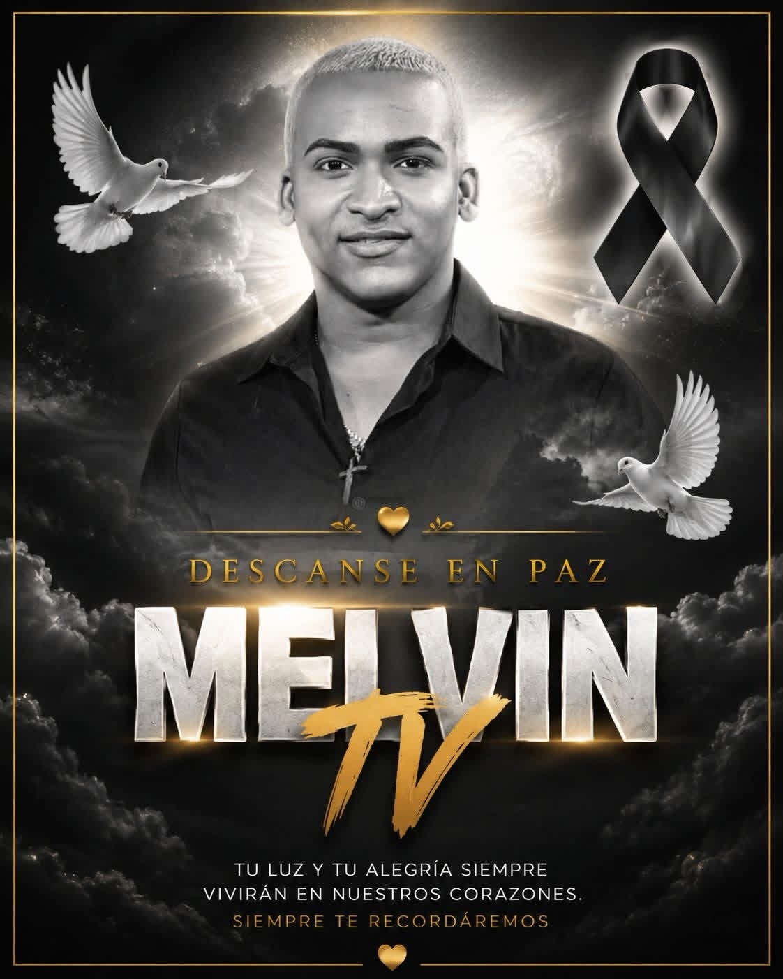 Fallece el comunicador Melvin TV tras luchar contra el cáncer de colon 1