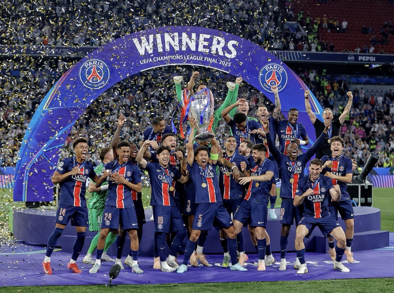 PSG conquista la Champions League 2026 tras una final épica ante Arsenal y se corona bicampeón de Europa