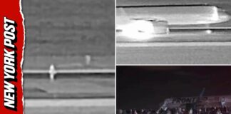 Impactante video capta el momento en que un avión de Frontier Airlines atropella accidentalmente a una persona en plena pista