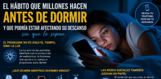 El hábito que millones hacen antes de dormir y que podría estar afectando su descanso sin que lo sepan