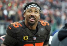 Myles Garrett cambia de equipo en un traspaso histórico y sacude a toda la NFL