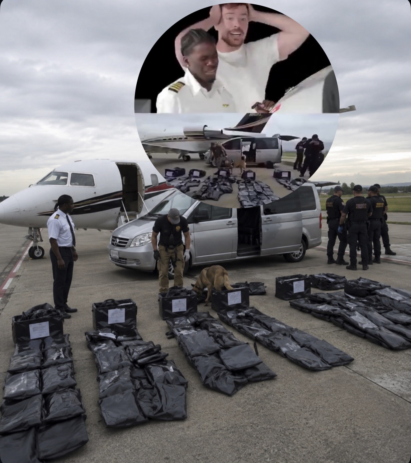 Del sueño viral a una investigación internacional: Jabari Brown, ganador de un jet de MrBeast, es detenido en Paraguay